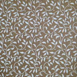  Mustárszín leveles textil