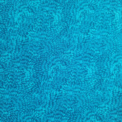 Türkiz csepp mintás textil