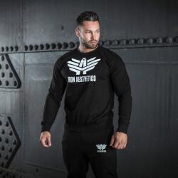 Iron Aesthetics Pulóver kapucni nélkül Iron Aesthetics, fekete: M Fekete