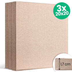  3 darabos NATURE ECO festővászon készlet