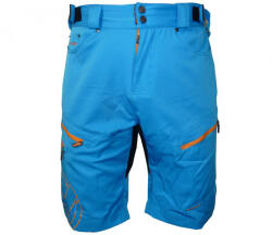 HAVEN Rövid kerékpáros nadrág kantár nélkül - NAVAHO SLIMFIT - narancssárga/kék - holokolo - 28 890 Ft