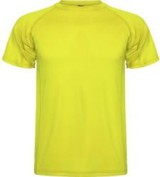 ROLY Montecarlo férfi rövid ujjú sport póló 2XL sárga