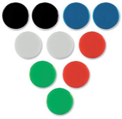 Nobo Mágneskorong, 20 mm, 8 db, NOBO kék