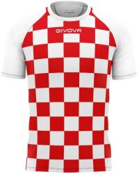 GIVOVA Dama Sports Póló Fehér - L-es Méret - Légies és Lélegző fehér|vörös