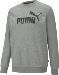 PUMA Férfi Pulóver Essential Big Logo Crew S Szürke S fekete|szürke