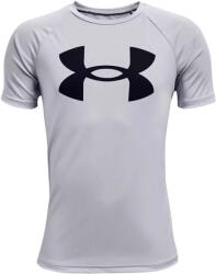 Under Armour Fiú póló Under Armour Tech Big Logo SS szürke