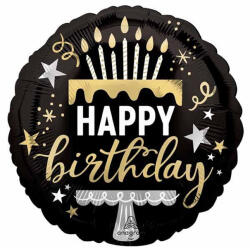 anagram Szülinapi lufi 18" 45cm Happy Birthday! (LUFI956778)