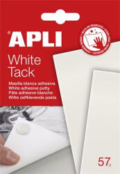 APLI Gyurmaragasztó, 57 g, APLI "Tack", fehér