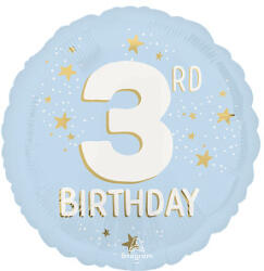 anagram Szám, Számos fólia lufi 18" 45cm - 3-as lufi (LUFI753822)