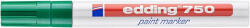 edding Lakkmarker, 2-4 mm, EDDING "750", zöld