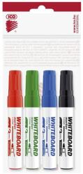 ICO Táblamarker készlet, 3mm, kerek Ico 11, 4 klf. szín - suplix
