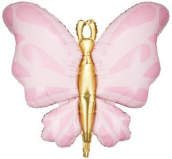  Foil Balloon Butterfly, 69x69 cm, pink (FB248-081)