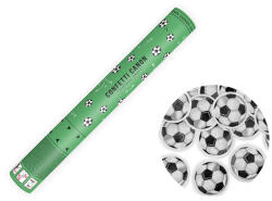  Konfetti ágyú focilabdákkal, mix, 40cm (TUKPI40)