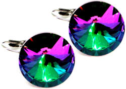 DIANA 18 mm-es fülbevaló (heliotrope) (2025080507)