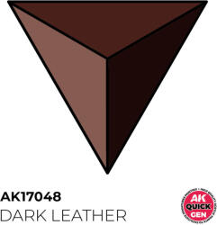 AK Interactive DARK LEATHER 18 ml - QUICK GEN (AK17048)