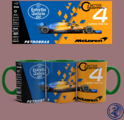  McLaren - Lando Norris bögre (Zöld) - szupicuccok