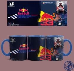 Red Bull Racing - Max Verstappen bögre (Kék) - szupicuccok