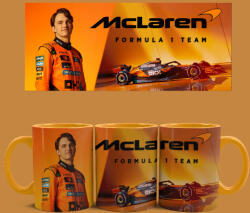  McLaren - Oscar Piastri bögre (Narancssárga) - szupicuccok