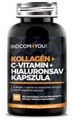 Biocom Kollagén+Hialuron+C-vitamin kapszula 100 db Biocom / Ökonet