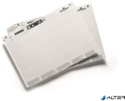 DURABLE Betétlap, 200x27 mm, DURABLE, fehér (804102) - alter