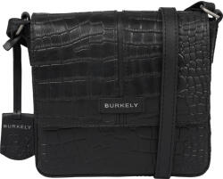 Burkely Női crossbody bőr kézitáska Burkely Fia - fekete