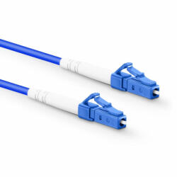 Conneu LC-LC армирана симплексна пач корда, сингълмод OS2, 3 мм. , синя, 15 метра (CNFJ-LCLCOS2SARMBLUE3mm-15)