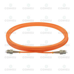Conneu SC-SC дуплексна пач корда, мултимод OM2, 3 мм. , оранжева, Conneu (20 м) (CNFJ-SCSCOM2DOR3mm-20)