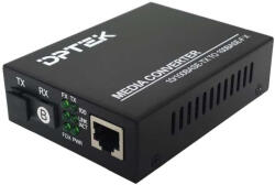 DPTEK Медиа конвертор по едно влакно 20 км 1550 nm, 100 Mb, DPTEK (DK-MC0153-20B)