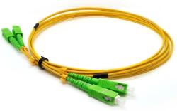 Conneu SC-APC - SC-APC сингъл мод, дуплекс, 2 мм кабел, дължина 1 метър (CNFJ-SCASCAOS2DYE2mm-1)