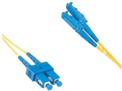 Conneu E2000/UPC - SC/UPC, сингъл мод, дуплекс, 5 м (CNFJ-E2SCOS2DYE3mm-5)