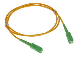 Conneu Оптични пач корди SC-APC-SC-APC сингъл мод, симплекс, 2 мм кабел, 3м (CNFJ-SCASCAOS2SYE2mm-3)