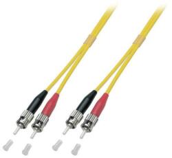 Conneu Оптична пач корда ST/UPC-ST/UPC, дуплекс, сингъл мод 9/125, 5м (CNFJ-STSTOS2DYE3mm-5)