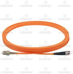 Conneu Оптична пач корда SC-ST, дуплекс, Мулти мод 50/125 ОМ2, 20м (CNFJ-SCSTOM2DOR3mm-20)