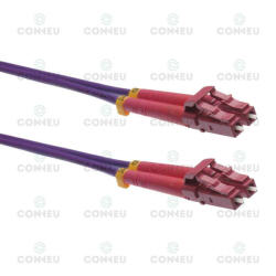 Conneu LC-LC дуплексна пач корда, мултимод OM4, 3 мм. , виолетова, Conneu (40 м) (CNFJ-LCLCOM4DVT3mm-40)