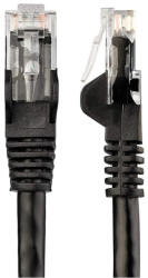 Manhattan RJ45 медна пач корда категория 5e, неекранирана U-UTP, PVC CU, черна, Intellinet (2.0 м) (ICOC-U5EB-020-BK)