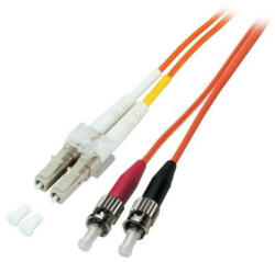 Conneu LC-ST, дуплекс, Мулти мод 62.5-125 ОМ1. Дължина 1 метър (CNFJ-LCSTOM1DOR3mm-2)