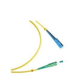 Conneu Оптични пач корди SC/APC - SC/UPC сингъл мод, симплекс, 1м (CNFJ-SCASCOS2SYE3mm-1)