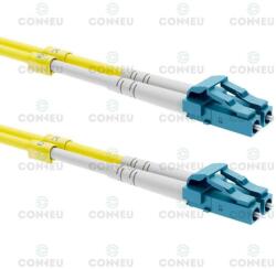 Conneu Оптична пач корда, LC-LC сингъл мод OS2, дуплекс 2мм, 2 метра (CNFJ-LCLCOS2DYE2mm-2)