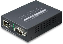 Planet - Тайван Сериен порт RS232-422-485 и 1х 100Base-FX SFP, от 2km до 120km според SFP модула 5V, 2A (ICS-115A)