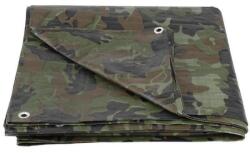 Strend Pro Prelata impermeabila cu inele, 2.9x3.9 m, PE, 80 g/mp, camuflaj, 12 mp (2170023) - artool