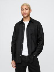 GAP Ленена риза GAP GAP | Cheren | МЪЖЕ | XS - zoot - 150,15 лв