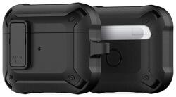 DUX DUCIS PECO műanyag tok (erős ütésállóság + karabíner) FEKETE Apple AirPods 3 (GP-154716) - bluedigital