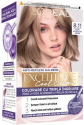 L'Oréal Vopsea de par permanenta Excellence Cool Creme 8.11 Blond Deschis Ultra-Cenusiu, 192ml, L'Oreal Paris