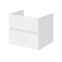 Fluminia Mobilier pentru lavoar pe blat, 60 cm, alb lucios, Fluminia Genova (GENOVA62-BL-GW)