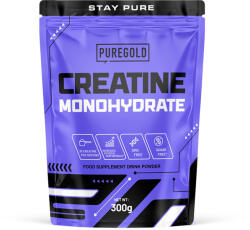 Pure Gold Creatine Monohydrate - creste performanta fizica, 300 grame