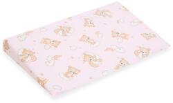 New Baby Pernă pentru bebelu? i pentru pat New Baby BASIC 59x37cm urs roz