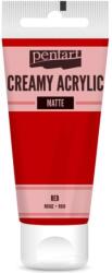Krémes akrilfesték matt 60 ml piros