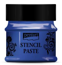  Stencilező paszta gyöngyház 50 ml ultramarin - kreativfantazia