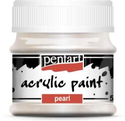  Gyöngyház akrilfesték 50 ml fehér