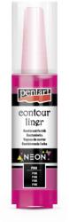  Kontúrozó festék 20 ml neon pink